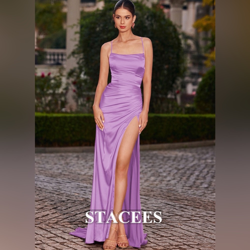 NWT lilac Prom Dress